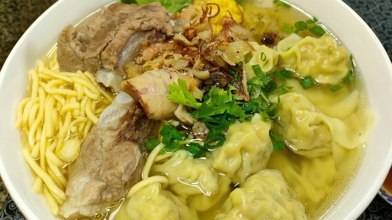 Mi hoanh thanh - Wonton noodle